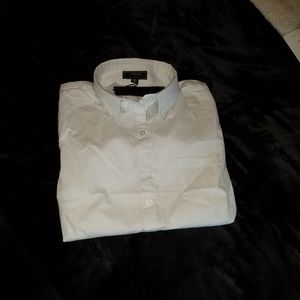 White Fashion Nova Button Up